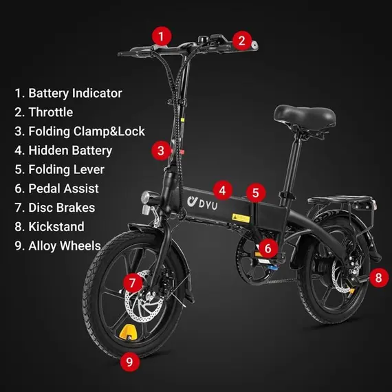 Electric bicycle Electric foldable bike 7.5AH 36V 250W, 4 imageElectric bicycle Electric foldable bike 7.5AH 36V 250W, 4 imageElectric bicycle Electric foldable bike 7.5AH 36V 250W, 4 image