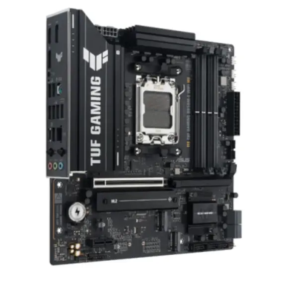 დედა დაფა ASUS Motherboard TUF GAMING B850M-E WIFI sAM5 B850 4xDDR5 M.2 HDMI DP WiFi BT mATX, 5 imageდედა დაფა ASUS Motherboard TUF GAMING B850M-E WIFI sAM5 B850 4xDDR5 M.2 HDMI DP WiFi BT mATX, 5 imageდედა დაფა ASUS Motherboard TUF GAMING B850M-E WIFI sAM5 B850 4xDDR5 M.2 HDMI DP WiFi BT mATX, 5 image