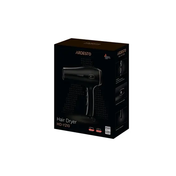 Hair dryer ARDESTO HD-Y210, 4 imageHair dryer ARDESTO HD-Y210, 4 imageHair dryer ARDESTO HD-Y210, 4 image