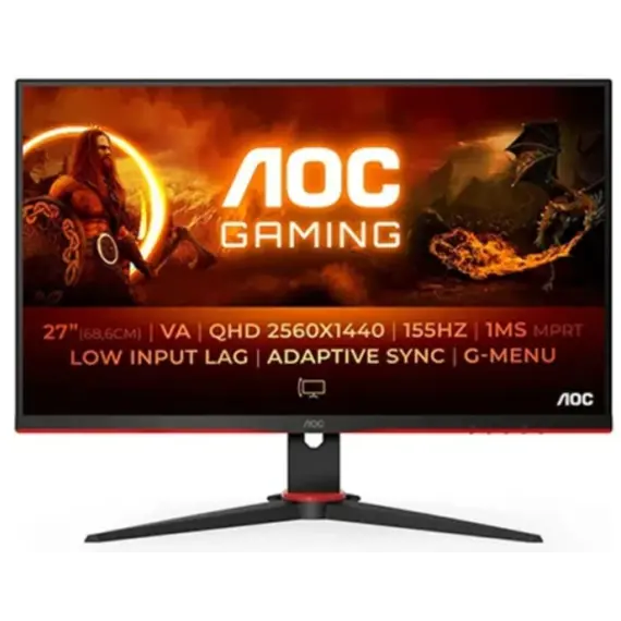 Monitor AOC 27" LCD Q27G2E/BK/01Monitor AOC 27" LCD Q27G2E/BK/01Monitor AOC 27" LCD Q27G2E/BK/01