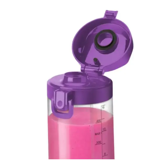 ბლენდერი NutriBullet NBP003PU NB PORTABLE PURPLE, 2 imageბლენდერი NutriBullet NBP003PU NB PORTABLE PURPLE, 2 imageბლენდერი NutriBullet NBP003PU NB PORTABLE PURPLE, 2 image