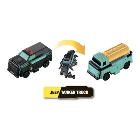 Toy car TransRacers Jeep & Tanker Truck, 2 imageToy car TransRacers Jeep & Tanker Truck, 2 imageToy car TransRacers Jeep & Tanker Truck, 2 image