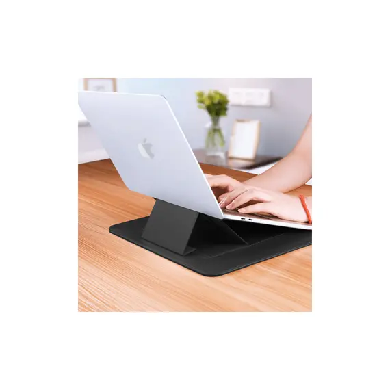 ნოუთბუქის ჩანთა WiWU Skinpro Portable Stand Sleeve/16.2'' Black, 5 imageნოუთბუქის ჩანთა WiWU Skinpro Portable Stand Sleeve/16.2'' Black, 5 imageნოუთბუქის ჩანთა WiWU Skinpro Portable Stand Sleeve/16.2'' Black, 5 image