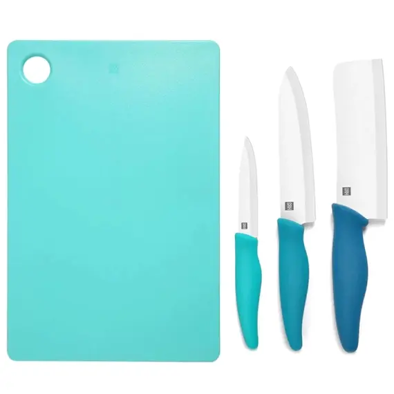 Knife Set Hou Hou HU0020, Ceramic Knife Set, BlueKnife Set Hou Hou HU0020, Ceramic Knife Set, BlueKnife Set Hou Hou HU0020, Ceramic Knife Set, Blue