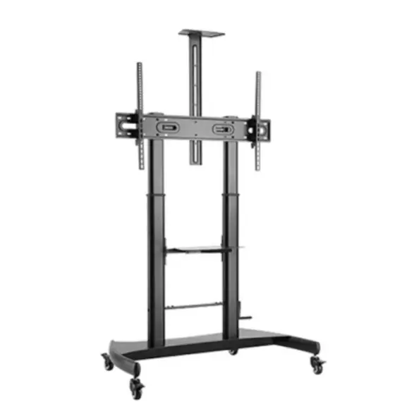 ტელევიზორის სადგამი Gembird TVS-100T-02 Height adjustable TV floor stand with caster wheels 60&quot; - 100&quot, 2 imageტელევიზორის სადგამი Gembird TVS-100T-02 Height adjustable TV floor stand with caster wheels 60&quot; - 100&quot, 2 imageტელევიზორის სადგამი Gembird TVS-100T-02 Height adjustable TV floor stand with caster wheels 60&quot; - 100&quot, 2 image