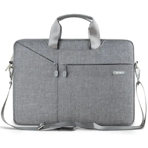 Laptop Bag WiWU 13.3" City Commuter Bag Light Grey, 2 imageLaptop Bag WiWU 13.3" City Commuter Bag Light Grey, 2 imageLaptop Bag WiWU 13.3" City Commuter Bag Light Grey, 2 image