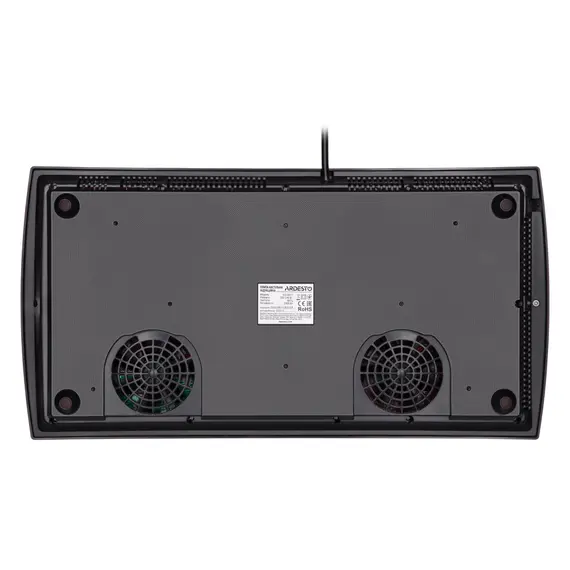ელექტრო ზედაპირი ARDESTO ICS-B217 electric cooking plate with two hob eyes with total power of 2900 W, touch control, 3 imageელექტრო ზედაპირი ARDESTO ICS-B217 electric cooking plate with two hob eyes with total power of 2900 W, touch control, 3 imageელექტრო ზედაპირი ARDESTO ICS-B217 electric cooking plate with two hob eyes with total power of 2900 W, touch control, 3 image