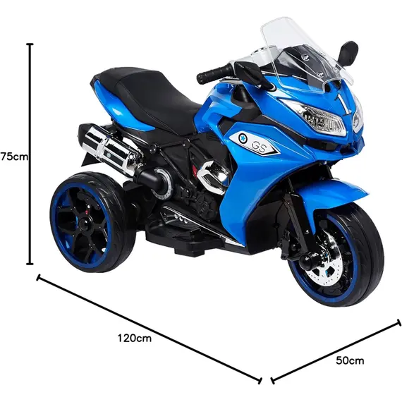 Children's electric motorcycle 1200BLU, 5 imageChildren's electric motorcycle 1200BLU, 5 imageChildren's electric motorcycle 1200BLU, 5 image