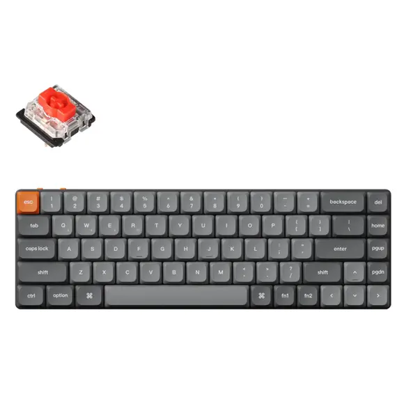 Keyboard Keychron K7 Max 84 keys, Gateron Red, WL/BT/USB-A, RGB, black, 2 imageKeyboard Keychron K7 Max 84 keys, Gateron Red, WL/BT/USB-A, RGB, black, 2 imageKeyboard Keychron K7 Max 84 keys, Gateron Red, WL/BT/USB-A, RGB, black, 2 image