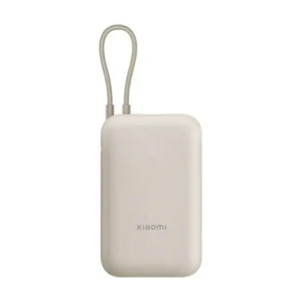 პორტატული დამტენი Xiaomi Power Bank 10000mAh (Integrated Cable) Tan GL, 2 imageპორტატული დამტენი Xiaomi Power Bank 10000mAh (Integrated Cable) Tan GL, 2 imageპორტატული დამტენი Xiaomi Power Bank 10000mAh (Integrated Cable) Tan GL, 2 image