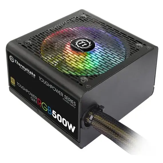 კვების ბლოკი THERMALTAKE PSU TOUGHPOWER GX1 RGB/500W/NON MODULAR/FAN HUB/FULL RANGE/80+ GOLD/JP MAIN CAP, 3 imageკვების ბლოკი THERMALTAKE PSU TOUGHPOWER GX1 RGB/500W/NON MODULAR/FAN HUB/FULL RANGE/80+ GOLD/JP MAIN CAP, 3 imageკვების ბლოკი THERMALTAKE PSU TOUGHPOWER GX1 RGB/500W/NON MODULAR/FAN HUB/FULL RANGE/80+ GOLD/JP MAIN CAP, 3 image