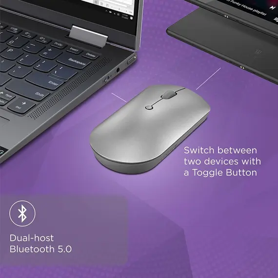 Lenovo 600 Bluetooth Silent Mouse, 4 imageLenovo 600 Bluetooth Silent Mouse, 4 imageLenovo 600 Bluetooth Silent Mouse, 4 image