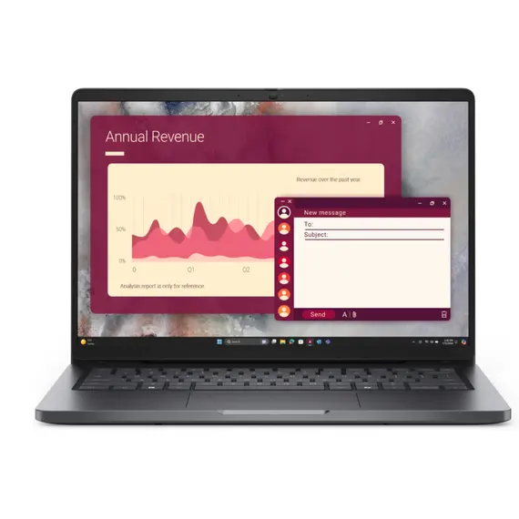 Dell Pro 14 Notebook PC14250/U7 255U/16GB/512GB SSD/14.0" FHD+/Integrated/FgrPr/FHD/IR Cam/Mic/WLAN + BT/Backlit Kb/3 Cell/W11Pro/ 3YwrDell Pro 14 Notebook PC14250/U7 255U/16GB/512GB SSD/14.0" FHD+/Integrated/FgrPr/FHD/IR Cam/Mic/WLAN + BT/Backlit Kb/3 Cell/W11Pro/ 3YwrDell Pro 14 Notebook PC14250/U7 255U/16GB/512GB SSD/14.0" FHD+/Integrated/FgrPr/FHD/IR Cam/Mic/WLAN + BT/Backlit Kb/3 Cell/W11Pro/ 3Ywr