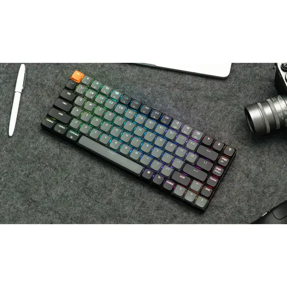 კლავიატურა Keychron K3 V3 84 keys, K Red, BT/USB-A, RGB, black, 3 imageკლავიატურა Keychron K3 V3 84 keys, K Red, BT/USB-A, RGB, black, 3 imageკლავიატურა Keychron K3 V3 84 keys, K Red, BT/USB-A, RGB, black, 3 image