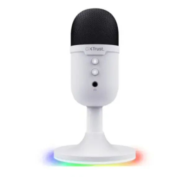 Microphone Trust GXT 234W Yunix USB Gaming Microphone White - 25374Microphone Trust GXT 234W Yunix USB Gaming Microphone White - 25374Microphone Trust GXT 234W Yunix USB Gaming Microphone White - 25374