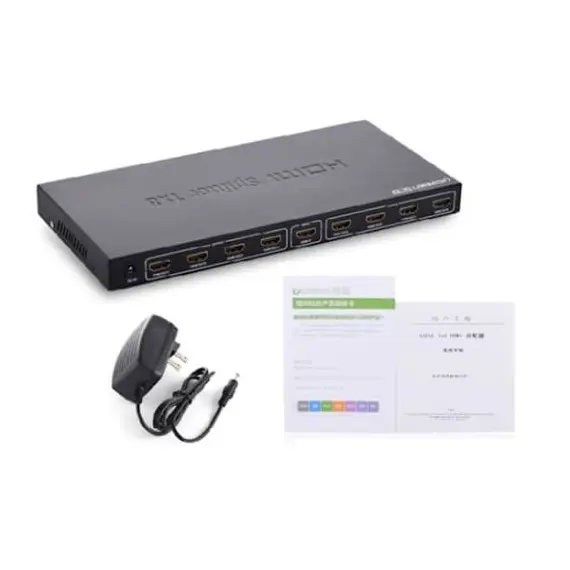 Splitter UGREEN 40203 1x8 HDMI Amplifier Splitter Black, 3 imageSplitter UGREEN 40203 1x8 HDMI Amplifier Splitter Black, 3 imageSplitter UGREEN 40203 1x8 HDMI Amplifier Splitter Black, 3 image