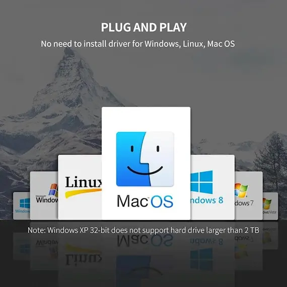 Hard Disk Case UGREEN US222 (50422) USB 3.5 Inch HDD Enclosure SSD SATA USB 3.0 power Adapter, 6 imageHard Disk Case UGREEN US222 (50422) USB 3.5 Inch HDD Enclosure SSD SATA USB 3.0 power Adapter, 6 imageHard Disk Case UGREEN US222 (50422) USB 3.5 Inch HDD Enclosure SSD SATA USB 3.0 power Adapter, 6 image