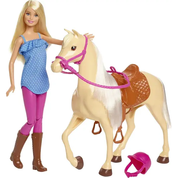 ბარბის თოჯინა MATTEL Barbie Doll & Horseბარბის თოჯინა MATTEL Barbie Doll & Horseბარბის თოჯინა MATTEL Barbie Doll & Horse