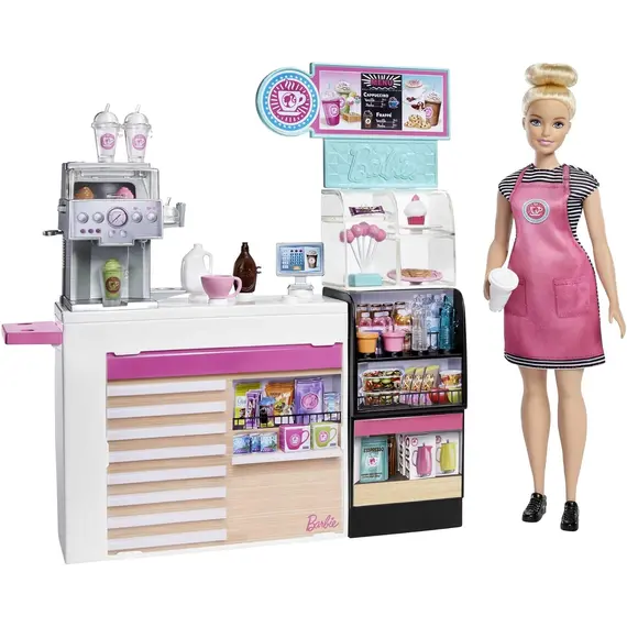 MATTEL Barbie Coffee Shop PlaysetMATTEL Barbie Coffee Shop PlaysetMATTEL Barbie Coffee Shop Playset