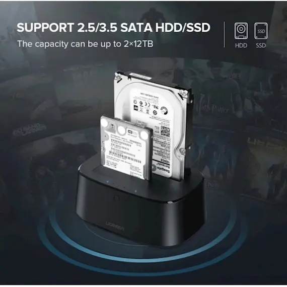 მყარი დისკის წამკითხველი UGREEN CM198 (50857) USB 3.0 to SATA Dual-Bay Hard Drive Docking Station, 3 imageმყარი დისკის წამკითხველი UGREEN CM198 (50857) USB 3.0 to SATA Dual-Bay Hard Drive Docking Station, 3 imageმყარი დისკის წამკითხველი UGREEN CM198 (50857) USB 3.0 to SATA Dual-Bay Hard Drive Docking Station, 3 image