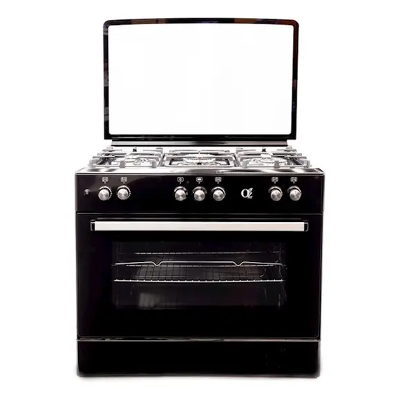 გაზქურა Oz OE 9050 BL OBig90X60B5E Coocker, 5Gas, Wok, Oven-Electric, 7Function, Turnspit, Cast Iron,90x60x85, Black, Top glassგაზქურა Oz OE 9050 BL OBig90X60B5E Coocker, 5Gas, Wok, Oven-Electric, 7Function, Turnspit, Cast Iron,90x60x85, Black, Top glassგაზქურა Oz OE 9050 BL OBig90X60B5E Coocker, 5Gas, Wok, Oven-Electric, 7Function, Turnspit, Cast Iron,90x60x85, Black, Top glass