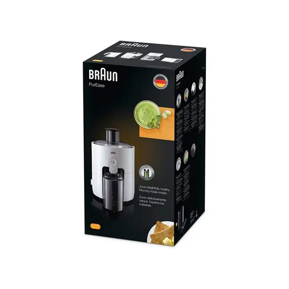 Juicer BRAUN SJ3100WH, 4 imageJuicer BRAUN SJ3100WH, 4 imageJuicer BRAUN SJ3100WH, 4 image