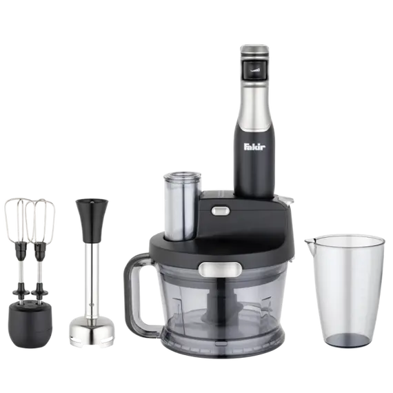 ხელის ბლენდერი Fakir SPEED QUADRO black&silver BLENDERხელის ბლენდერი Fakir SPEED QUADRO black&silver BLENDERხელის ბლენდერი Fakir SPEED QUADRO black&silver BLENDER