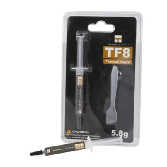 თერმო პასტა THERMALRIGHT TF8 Thermal Paste 5.8g, 2 imageთერმო პასტა THERMALRIGHT TF8 Thermal Paste 5.8g, 2 imageთერმო პასტა THERMALRIGHT TF8 Thermal Paste 5.8g, 2 image