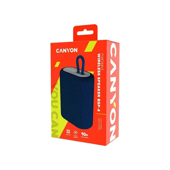 Speaker Canyon BSP-4 - Blue (CNE-CBTSP4BL), 4 imageSpeaker Canyon BSP-4 - Blue (CNE-CBTSP4BL), 4 imageSpeaker Canyon BSP-4 - Blue (CNE-CBTSP4BL), 4 image