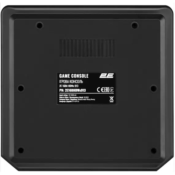 კონსოლი 2E Game console, 16bit, 2 wireless gamepad, HDMI, 913 games, 3 imageკონსოლი 2E Game console, 16bit, 2 wireless gamepad, HDMI, 913 games, 3 imageკონსოლი 2E Game console, 16bit, 2 wireless gamepad, HDMI, 913 games, 3 image