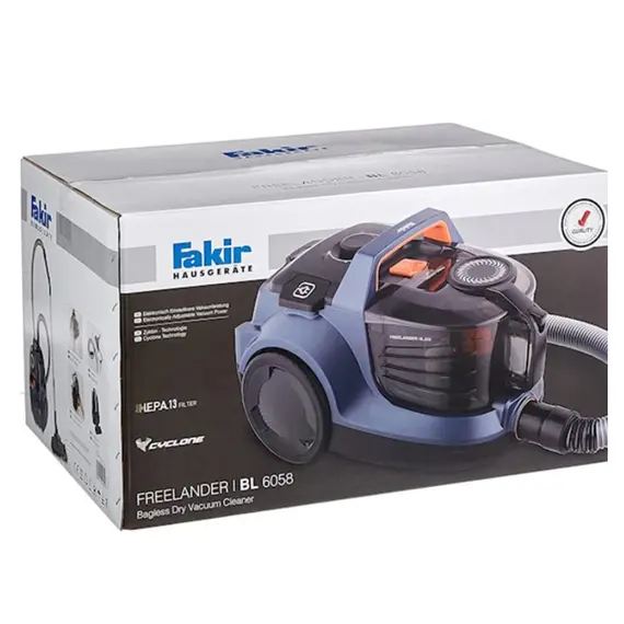 მტვერსასრუტი Fakir FREELANDER BL 6058, 4 imageმტვერსასრუტი Fakir FREELANDER BL 6058, 4 imageმტვერსასრუტი Fakir FREELANDER BL 6058, 4 image