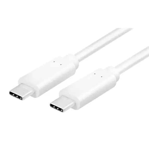 კაბელი Logilink CU0131 USB Type-C 4K/60Hz White 1m 100W Up to 10 Gbpsკაბელი Logilink CU0131 USB Type-C 4K/60Hz White 1m 100W Up to 10 Gbpsკაბელი Logilink CU0131 USB Type-C 4K/60Hz White 1m 100W Up to 10 Gbps