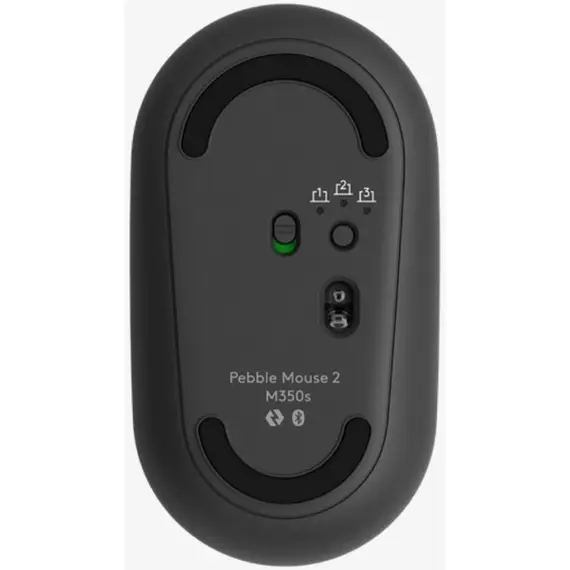 LOGITECH Pebble Mouse 2 M350s - TONAL GRAPHITE - BT - EMEA-808 - DONGLELESS, 2 imageLOGITECH Pebble Mouse 2 M350s - TONAL GRAPHITE - BT - EMEA-808 - DONGLELESS, 2 imageLOGITECH Pebble Mouse 2 M350s - TONAL GRAPHITE - BT - EMEA-808 - DONGLELESS, 2 image