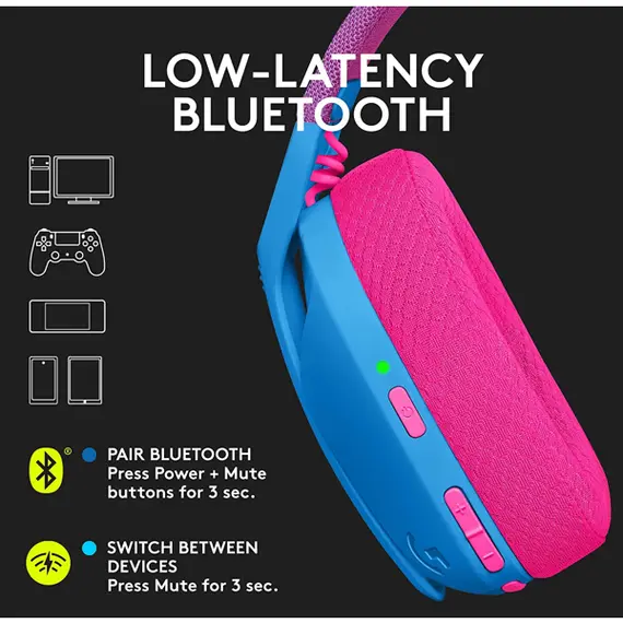 ყურსასმენი LOGITECH G435 LIGHTSPEED Wireless Gaming Headset - BLUE - 2.4GHZ - EMEA - 914, 4 imageყურსასმენი LOGITECH G435 LIGHTSPEED Wireless Gaming Headset - BLUE - 2.4GHZ - EMEA - 914, 4 imageყურსასმენი LOGITECH G435 LIGHTSPEED Wireless Gaming Headset - BLUE - 2.4GHZ - EMEA - 914, 4 image