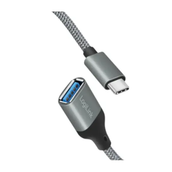 ადაპტერი Logilink CU0106 USB 3.2 Gen1 USB-C adapter C/M to USB-A/F OTG auminum 0.15m, 2 imageადაპტერი Logilink CU0106 USB 3.2 Gen1 USB-C adapter C/M to USB-A/F OTG auminum 0.15m, 2 imageადაპტერი Logilink CU0106 USB 3.2 Gen1 USB-C adapter C/M to USB-A/F OTG auminum 0.15m, 2 image