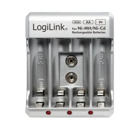 ელემენტის სამუხტი Logilink PA0168 Battery Charger 4x AA or 4x AAA and 1x 9V batteryელემენტის სამუხტი Logilink PA0168 Battery Charger 4x AA or 4x AAA and 1x 9V batteryელემენტის სამუხტი Logilink PA0168 Battery Charger 4x AA or 4x AAA and 1x 9V battery