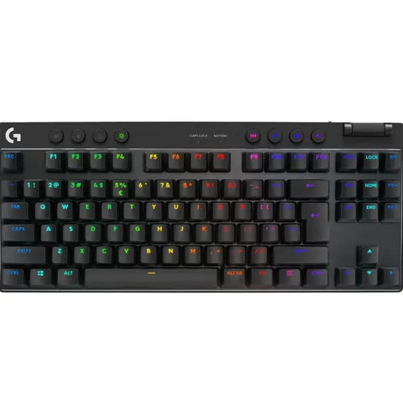 კლავიატურა LOGITECH G PRO X TKL LIGHTSPEED Gaming Keyboard - BLACK - US INT'L - 2.4GHZ/BT - EMEA28-935 - TACTILEკლავიატურა LOGITECH G PRO X TKL LIGHTSPEED Gaming Keyboard - BLACK - US INT'L - 2.4GHZ/BT - EMEA28-935 - TACTILEკლავიატურა LOGITECH G PRO X TKL LIGHTSPEED Gaming Keyboard - BLACK - US INT'L - 2.4GHZ/BT - EMEA28-935 - TACTILE