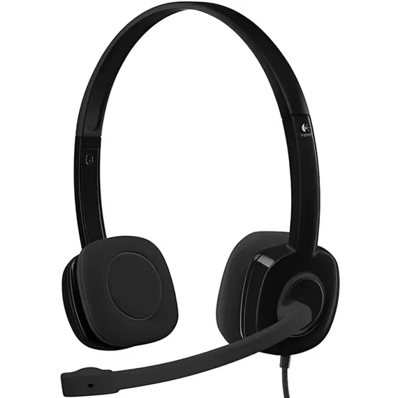 ყურსასმენი LOGITECH H151 Corded Stereo Headset - BLACK - 3.5 MMყურსასმენი LOGITECH H151 Corded Stereo Headset - BLACK - 3.5 MMყურსასმენი LOGITECH H151 Corded Stereo Headset - BLACK - 3.5 MM