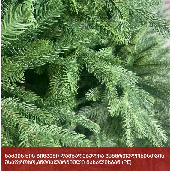 ნაძვის ხე მადრიდი 210 სმ (LS-210), 3 imageნაძვის ხე მადრიდი 210 სმ (LS-210), 3 imageნაძვის ხე მადრიდი 210 სმ (LS-210), 3 image