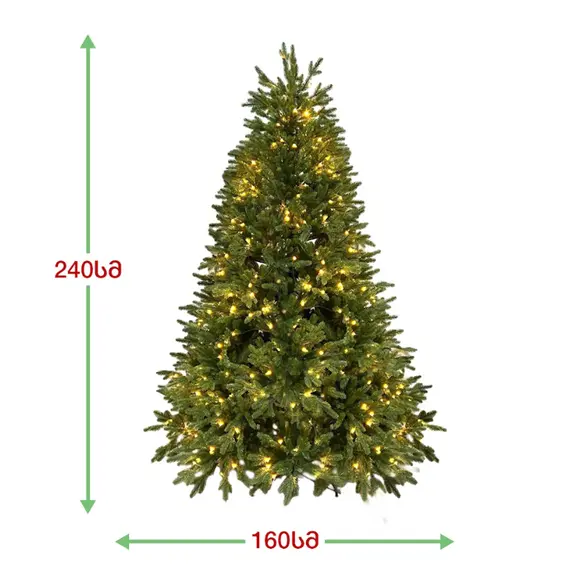 Pine tree California LED 240 cm (KS-240), 3 imagePine tree California LED 240 cm (KS-240), 3 imagePine tree California LED 240 cm (KS-240), 3 image