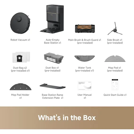 მტვერსასრუტი Dreame Robot Vacuum D20 Pro Plus Black (RLD43SD), 8 imageმტვერსასრუტი Dreame Robot Vacuum D20 Pro Plus Black (RLD43SD), 8 imageმტვერსასრუტი Dreame Robot Vacuum D20 Pro Plus Black (RLD43SD), 8 image