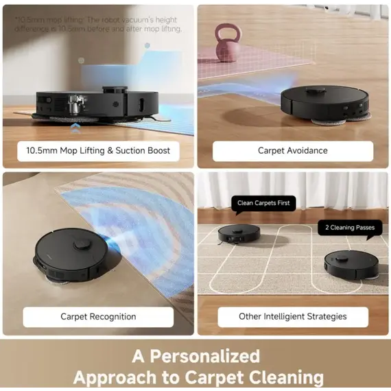 მტვერსასრუტი Dreame Robot Vacuum L40 Ultra AE Black (RLL77SE), 11 imageმტვერსასრუტი Dreame Robot Vacuum L40 Ultra AE Black (RLL77SE), 11 imageმტვერსასრუტი Dreame Robot Vacuum L40 Ultra AE Black (RLL77SE), 11 image