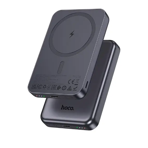 პორტატული დამტენი HocoJ160 Original magnetic power bank(5000mAh) metal greyპორტატული დამტენი HocoJ160 Original magnetic power bank(5000mAh) metal greyპორტატული დამტენი HocoJ160 Original magnetic power bank(5000mAh) metal grey
