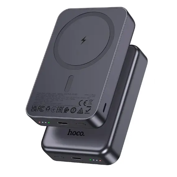 პორტატული დამტენი HocoJ160A Original magnetic power bank(10000mAh) metal greyპორტატული დამტენი HocoJ160A Original magnetic power bank(10000mAh) metal greyპორტატული დამტენი HocoJ160A Original magnetic power bank(10000mAh) metal grey