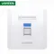 Internet Rosette UGREEN NW144 (80180) Wall Socket internet RJ45 Wall Plate Single Port CoverInternet Rosette UGREEN NW144 (80180) Wall Socket internet RJ45 Wall Plate Single Port CoverInternet Rosette UGREEN NW144 (80180) Wall Socket internet RJ45 Wall Plate Single Port Cover