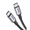 USB cable UGREEN US316 (70427) USB Type-C to Type-C 100W PD Fast Charging Cable, 1m, BlackUSB cable UGREEN US316 (70427) USB Type-C to Type-C 100W PD Fast Charging Cable, 1m, BlackUSB cable UGREEN US316 (70427) USB Type-C to Type-C 100W PD Fast Charging Cable, 1m, Black