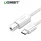 Printer cable UGREEN US241 (40417) USB Type C to USB-B Cable White 1.5MPrinter cable UGREEN US241 (40417) USB Type C to USB-B Cable White 1.5MPrinter cable UGREEN US241 (40417) USB Type C to USB-B Cable White 1.5M