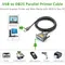 Printer Cable UGREEN US167 (20224) USB to DB25 Parallel Printer Cable 2m, 3 imagePrinter Cable UGREEN US167 (20224) USB to DB25 Parallel Printer Cable 2m, 3 imagePrinter Cable UGREEN US167 (20224) USB to DB25 Parallel Printer Cable 2m, 3 image