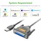 Printer Cable UGREEN US167 (20224) USB to DB25 Parallel Printer Cable 2m, 2 imagePrinter Cable UGREEN US167 (20224) USB to DB25 Parallel Printer Cable 2m, 2 imagePrinter Cable UGREEN US167 (20224) USB to DB25 Parallel Printer Cable 2m, 2 image