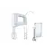 მიქსერი BRAUN HM3107WHმიქსერი BRAUN HM3107WHმიქსერი BRAUN HM3107WH
